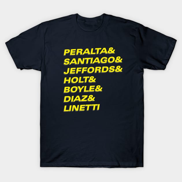 Brooklyn Nine-Nine T-Shirt by laimutyy